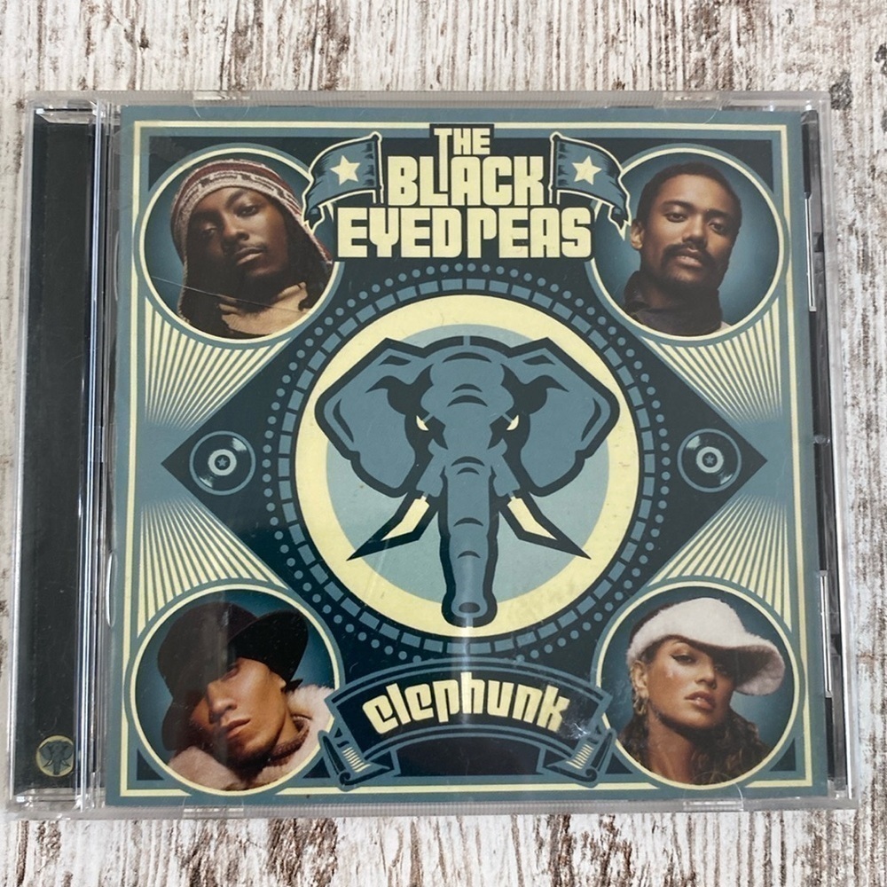 The Black Eyed Peas Elephunk CD 2003 Compact Disc Album Hip Hop Pop